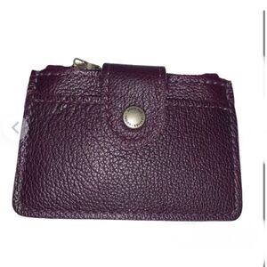 NEW Portland Leather Goods Sabrina Wallet Plum